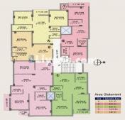 Floor Plan of Bhawani Apartment Ii
